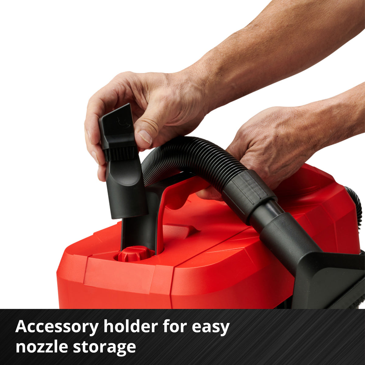 Einhell TC-VC 18/10 Li-Solo Wet/Dry Vacuum (red/black) - battery and charger not included