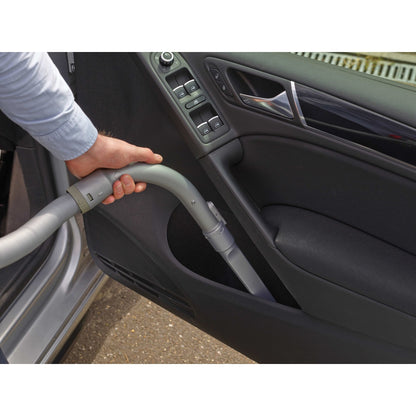 Φορητή ηλεκτρική σκούπα Black & Decker PD1200AV-XJ χωρίς σακούλα σε γκρι και πορτοκαλί χρώμα