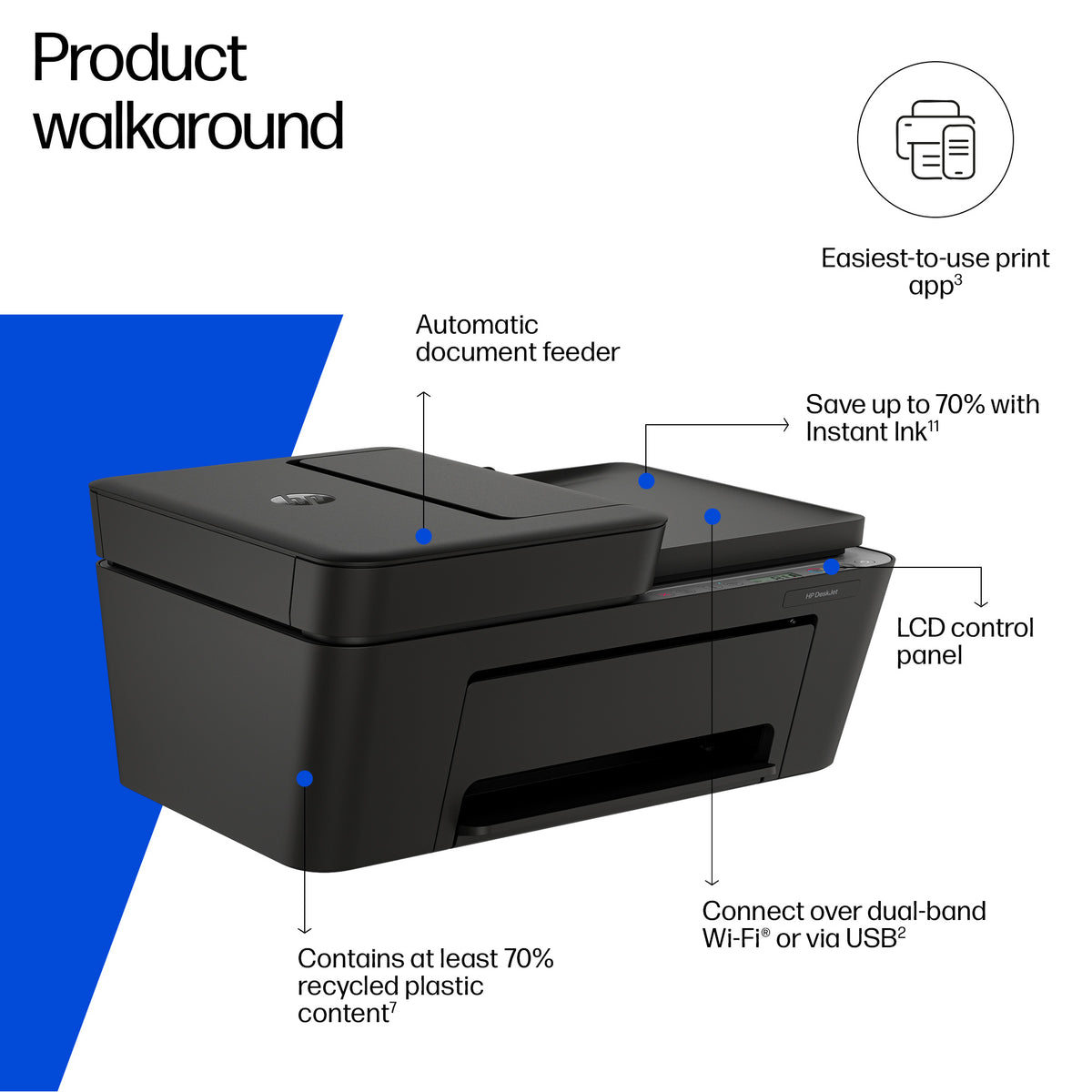 HP DeskJet 4320 Wireless All-in-One Color Printer