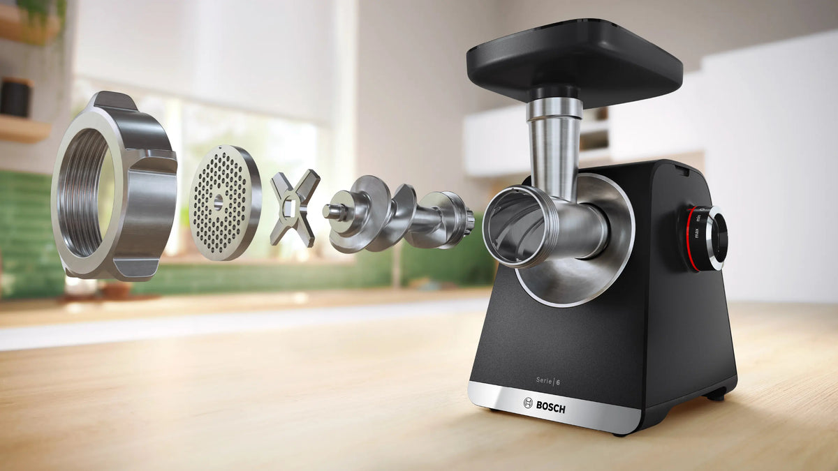 Bosch MFW S660B mincer  Black, Silver