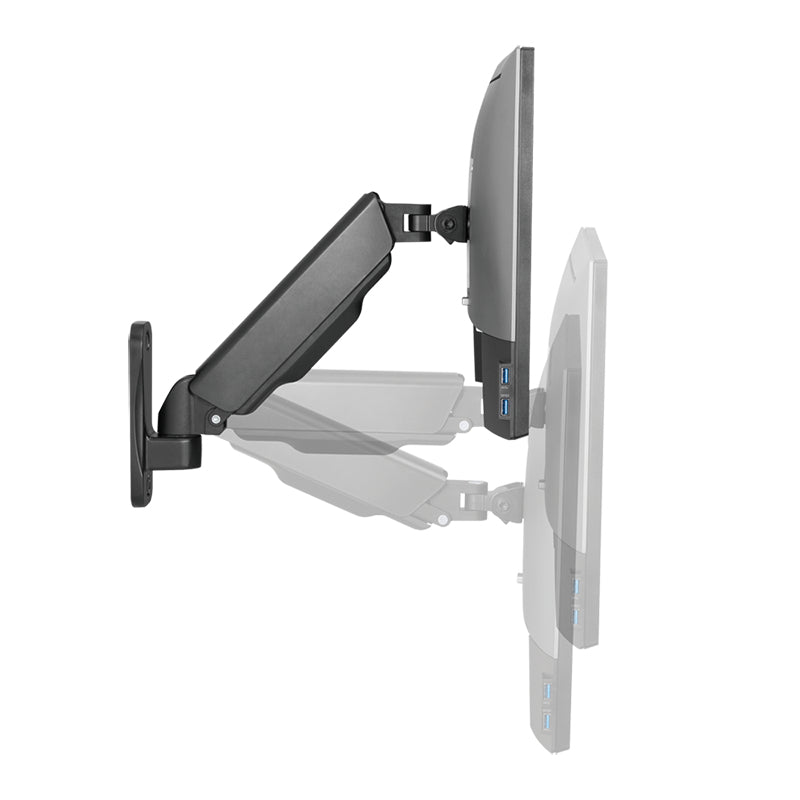 Logilink Monitorwandhalterung 17-32",Gasdruckfeder, 90-380mm