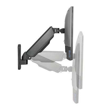 Logilink Monitorwandhalterung 17-32",Gasdruckfeder, 90-380mm