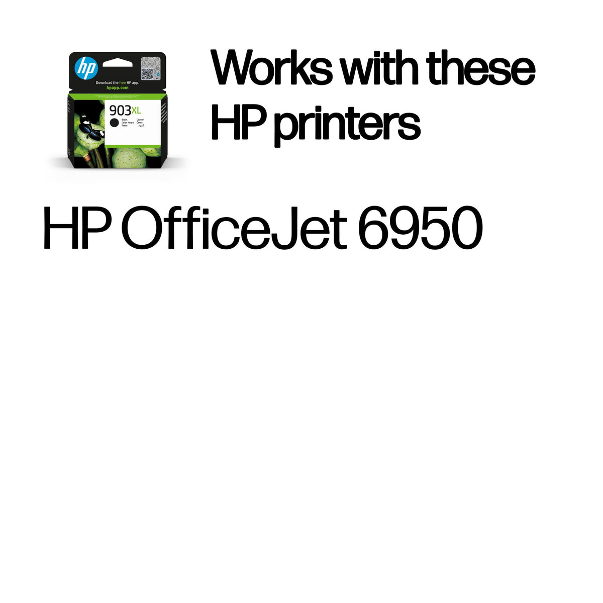 HP 903XL    Schwarz             Tintenpatrone 21,5ml
