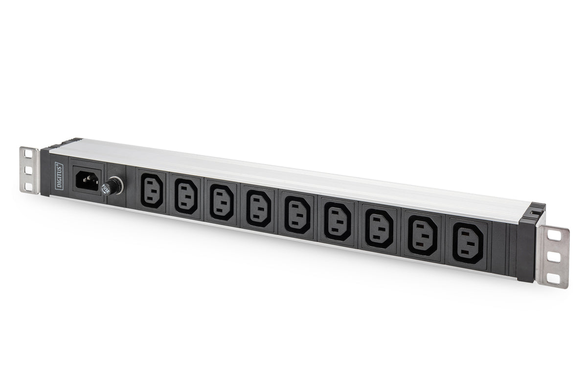 DIGITUS PDU 1U    9xC13         Ausgänge 230V/10A schwarz