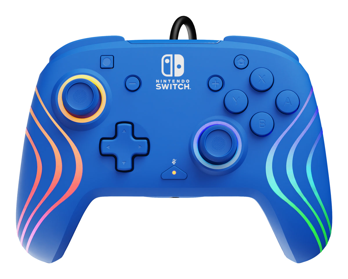 PDP Afterglow Wave Controller - Blue - Nintendo Switch