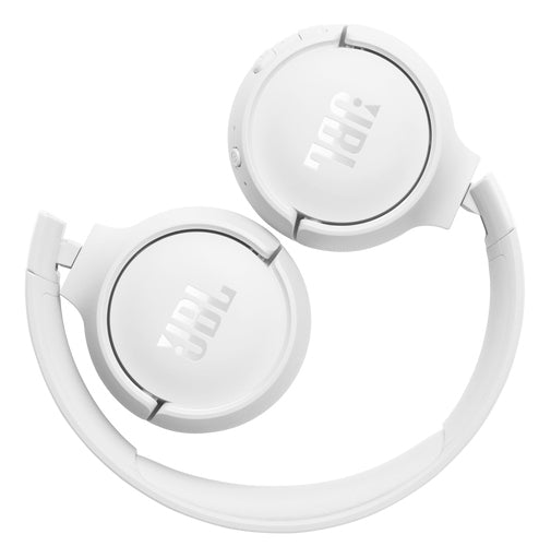 JBL Tune 520BT Wireless On-Ear Headphones with Mic — White