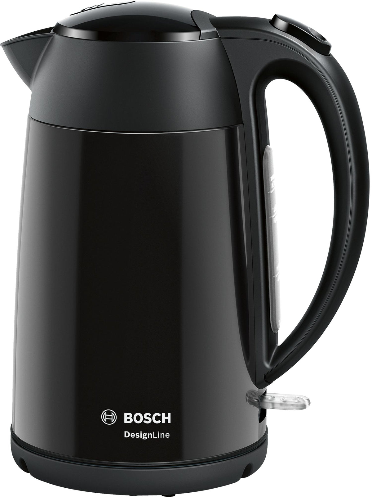 Bosch Wasserkocher DesignLine TWK3P423 (Μαύρος, 1,7 Λίτρο)