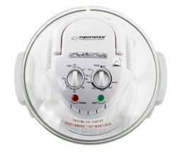 Esperanza EKO003 Combination halogen 12 L 1400 W Transparent, white