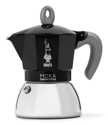 Bialetti Καφετιέρα Moka Induction 4TZ Μαύρη