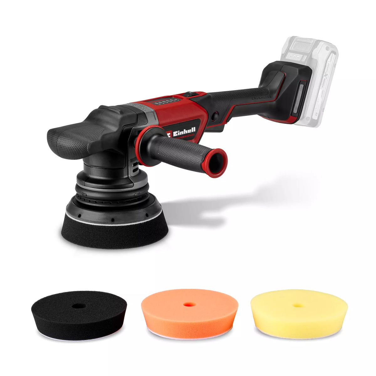 Einhell CP-EP 18/125 Li BL‑Solo Floor Polisher 3800 RPM Black
