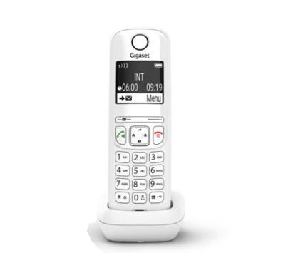 GIGASET WIRELESS PHONE AS690 WHITE (S30852-H2816-D202)