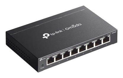Διακόπτης Δικτύου TP-Link Omada ES208G Διαχειριζόμενος L2 Gigabit Ethernet (10/100/1000) Μαύρος