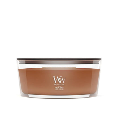 Scented Candle, Ellipse WOODWICK Radiant Amber 275 g, 1 piece