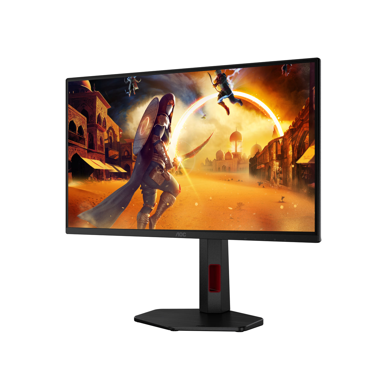 AOC G4 25G4ZR 24.5" FHD LCD Monitor — Black/Red