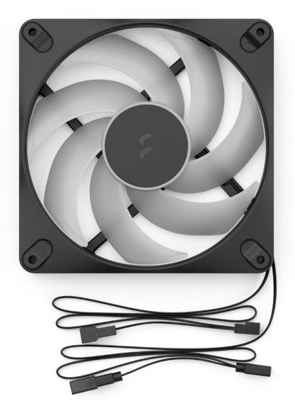 Fractal Design Dynamic 3 140 RGB (Black, 3-Pack, 140 mm)