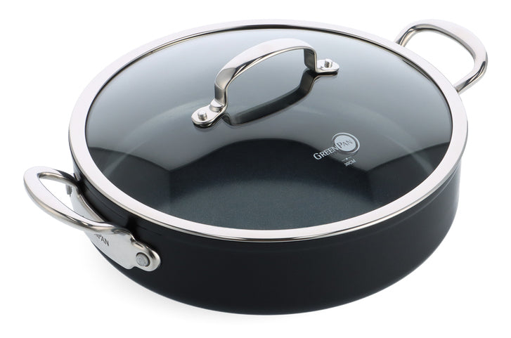 GreenPan Barcelona Pro Sauté Pan 30cm Black