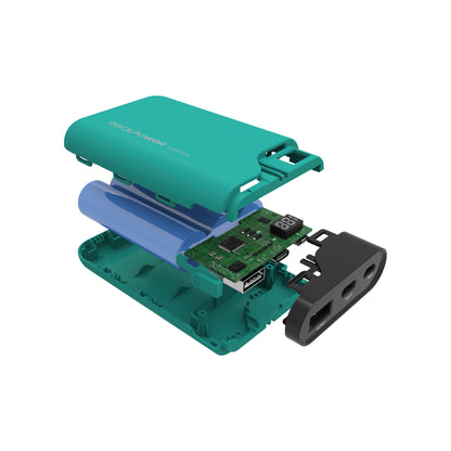 RealPower Powerbank PB-7500C        grün            7.500mAh