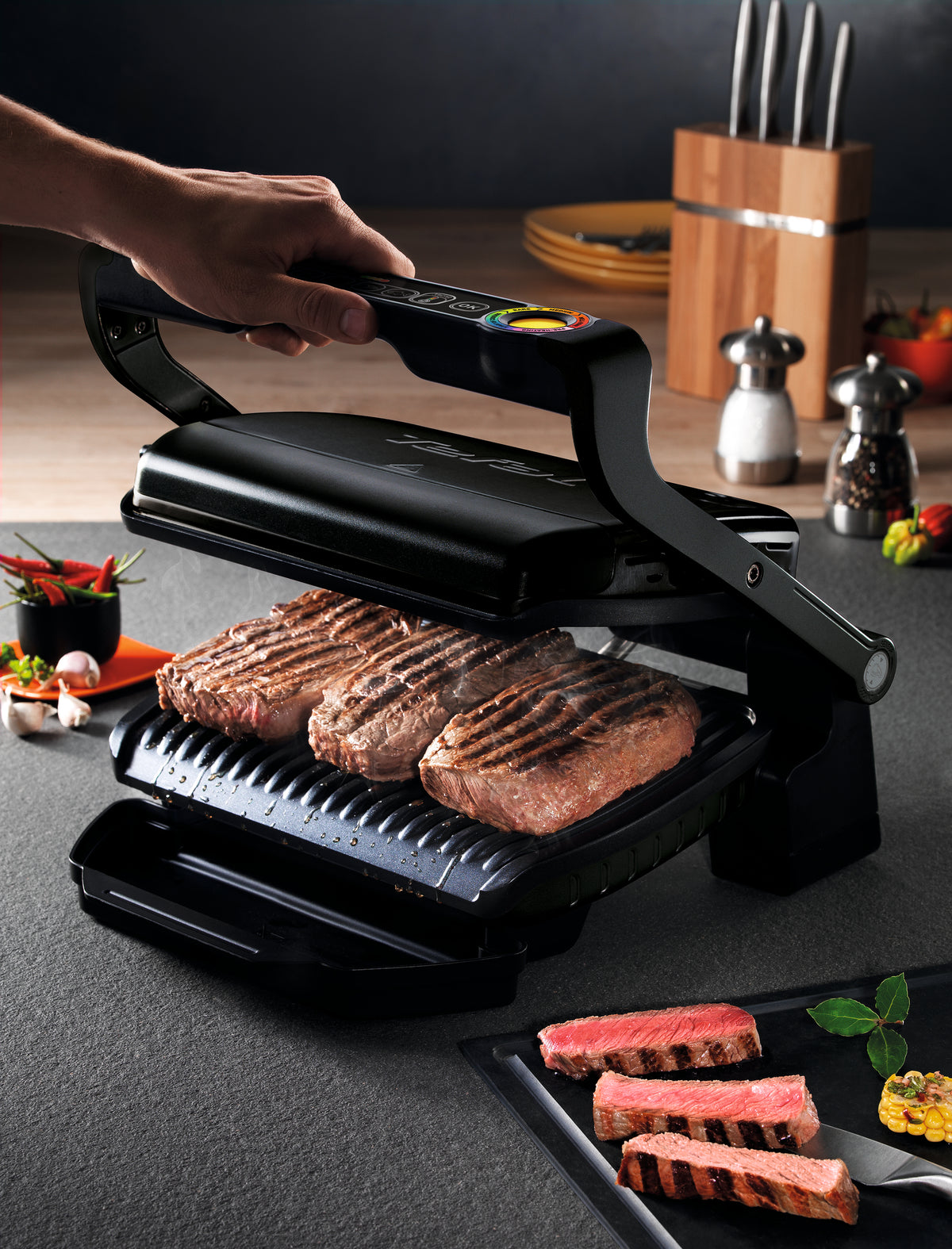 Grill Tefal OptiGrill +  GC712D