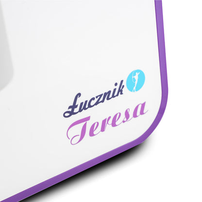 Ραπτομηχανή ŁUCZNIK TERESA, λευκή με βιολετί αποχρώσεις