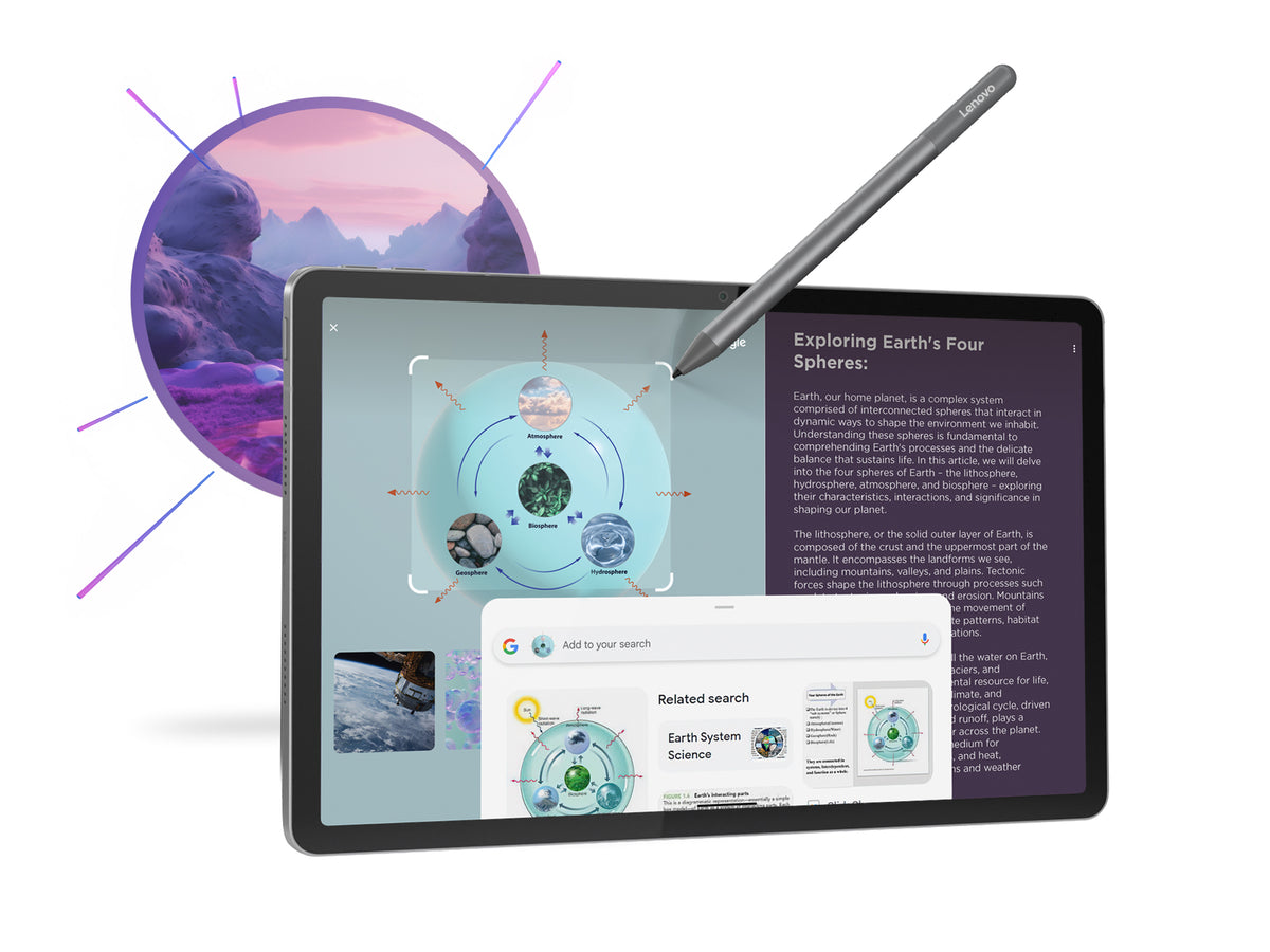 Lenovo Idea Tab Mediatek 128 GB 27.9 cm (11") 8 GB Wi‑Fi 5 (802.11ac) Android 15 Grey