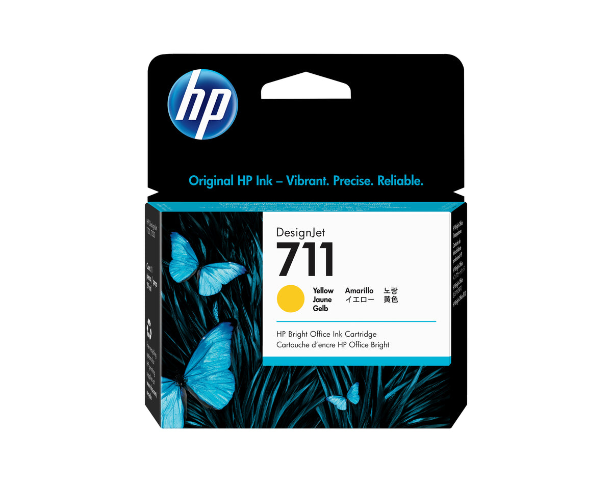 HP 711 Yellow Ink Cartridge
