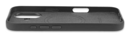 Decoded Leather Backcover for iPhone 16 in Black
