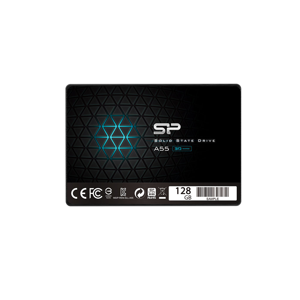 Silicon Power SSD 128GB 6.3cm SATAIII A55 3D Nand TLC