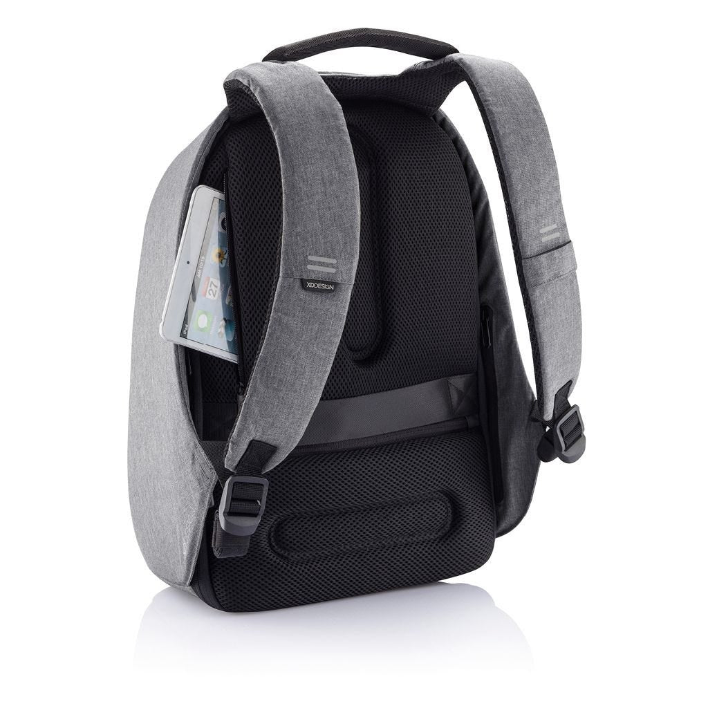 XD Design Anti-Theft Backpack Bobby Hero Regular Grey P/N: P705.292