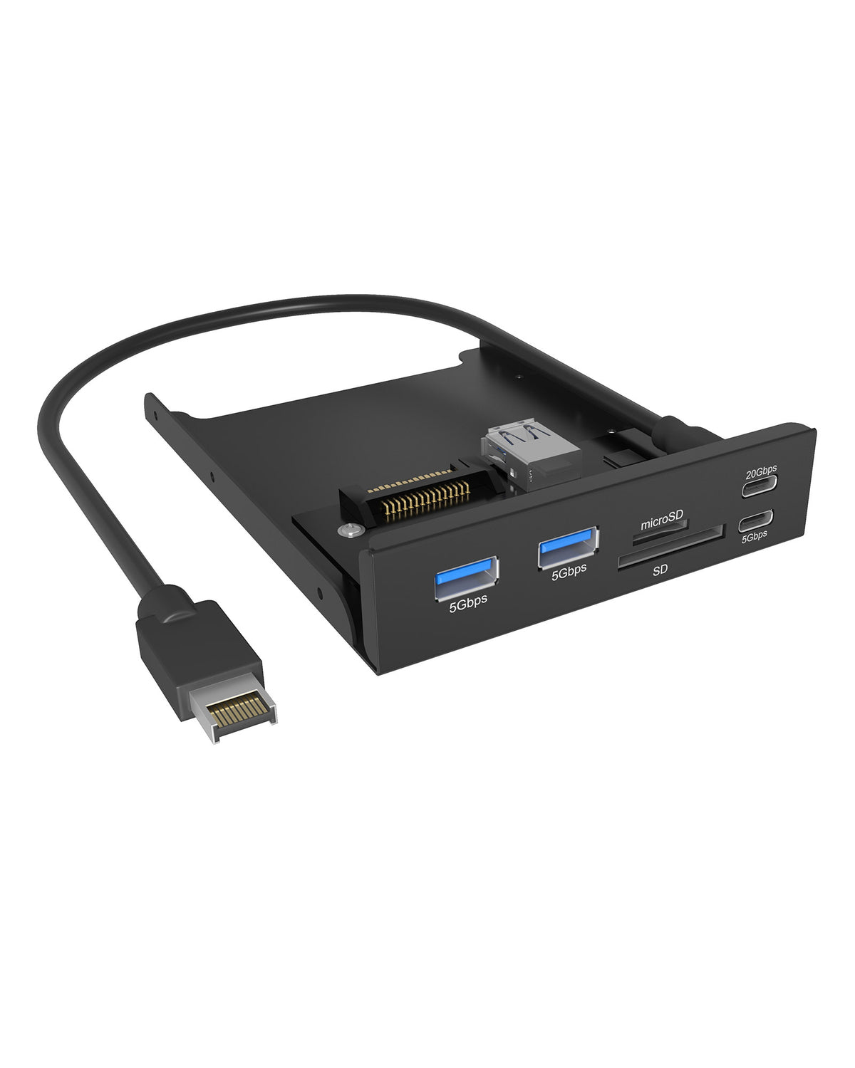 Frontplatte IcyBox für 3,5" Einschub