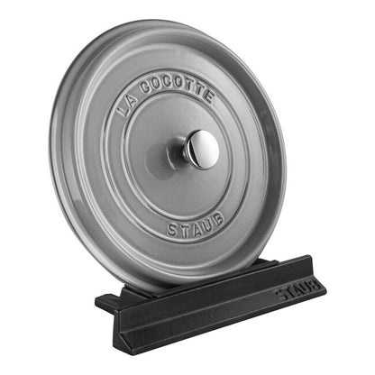 Staub Lid Holder, Black, Cast Iron
