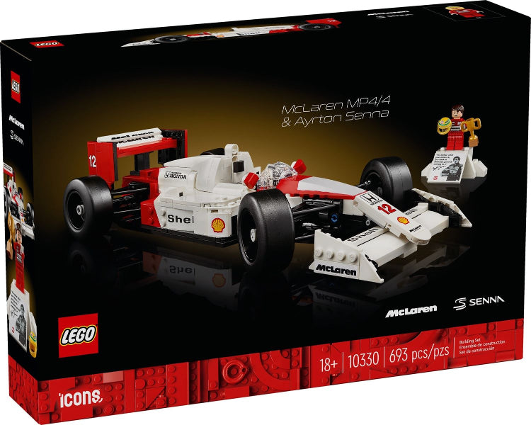 LEGO McLaren MP4/4 & Ayrton Senna