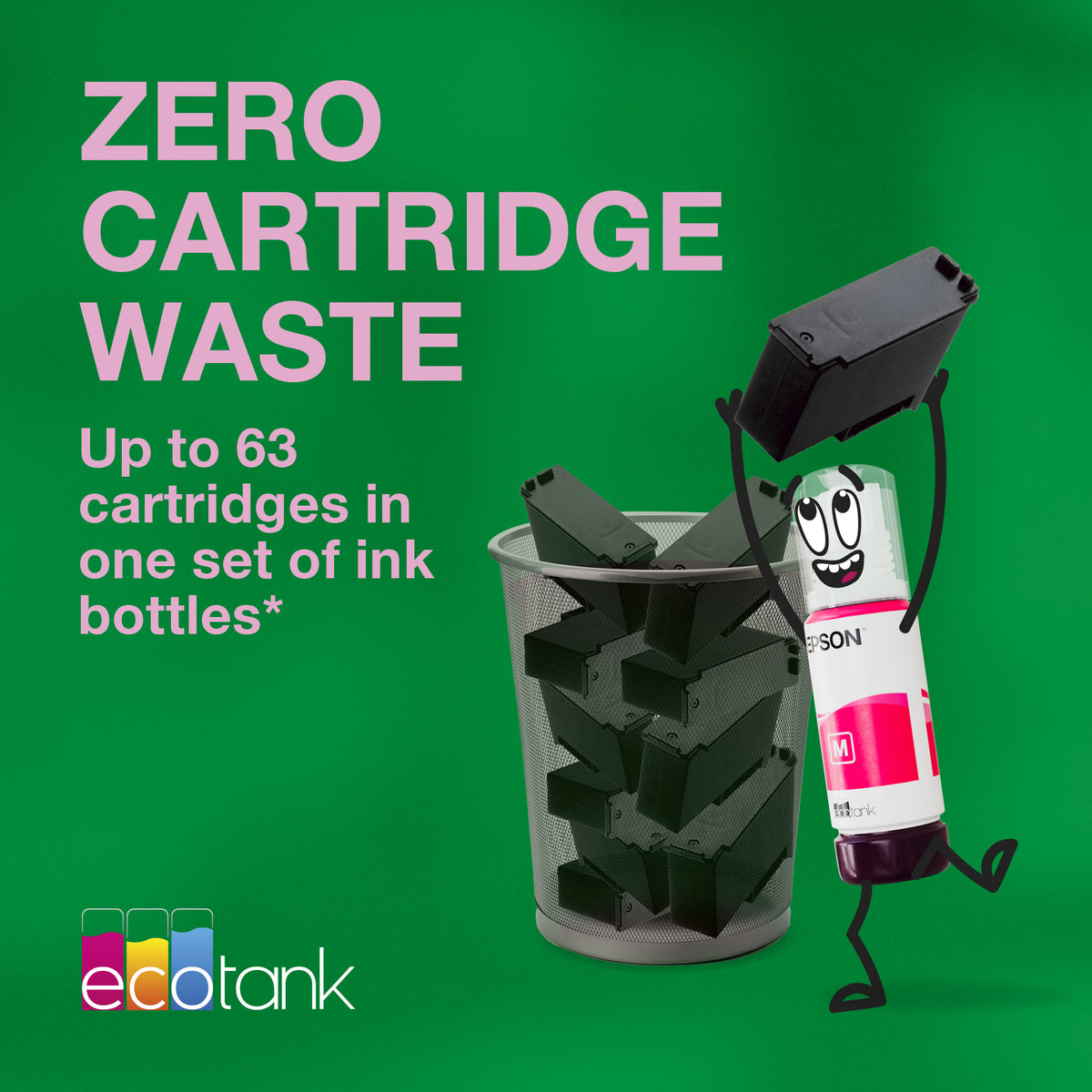 Epson 104 Ink Cartridges 4-Pack (Black + Color) T00P6