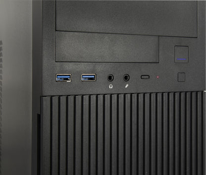 Inter-Tech Geh IT-2815 black Midi-Tower Linear