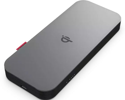Lenovo 40ALLG1WWW Power Bank Lithium‑Ion 10000 mAh Wireless Charging — Black