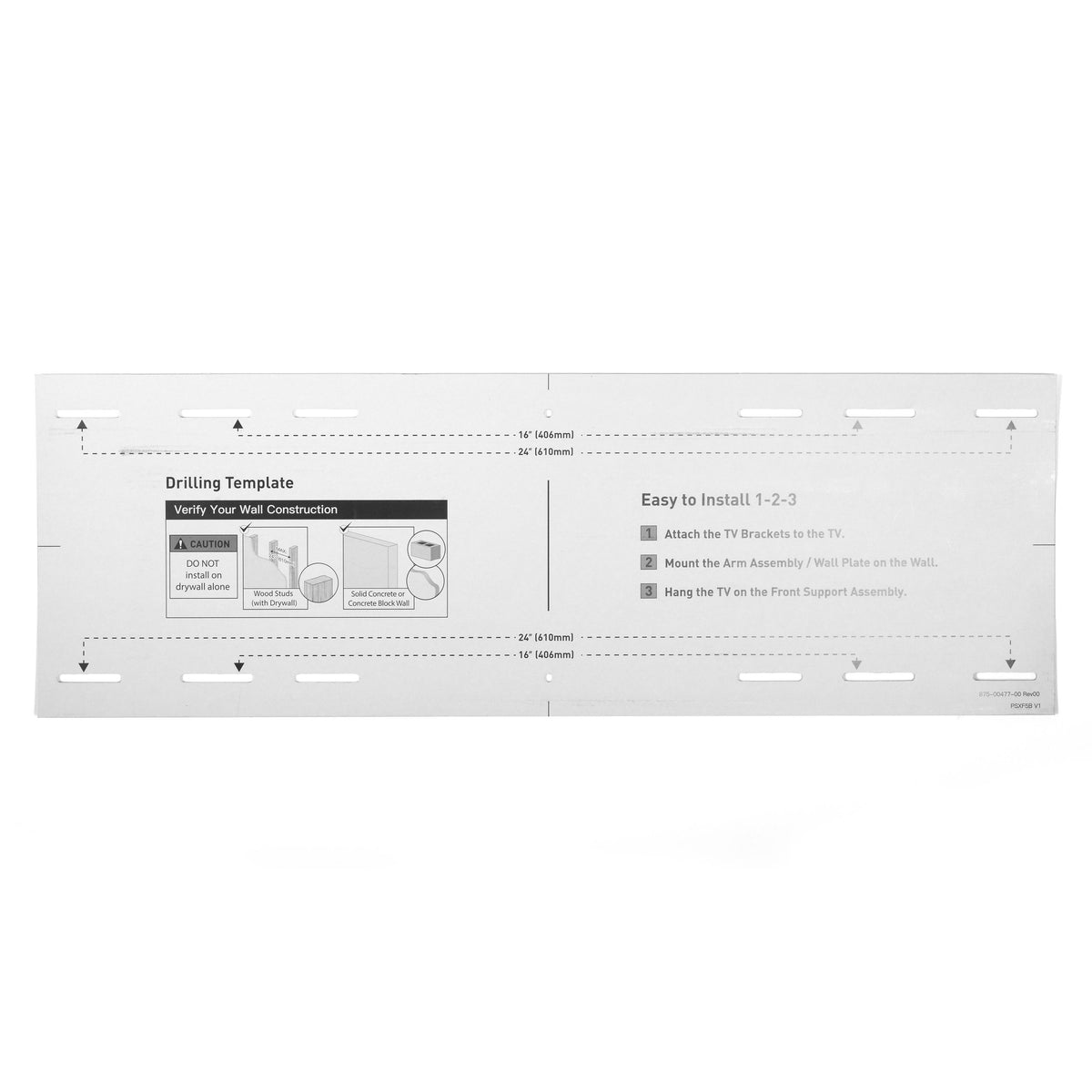 Montis Uchwyt TV „DENALI” 37"- 105" MT162 2.67 m (105") Black