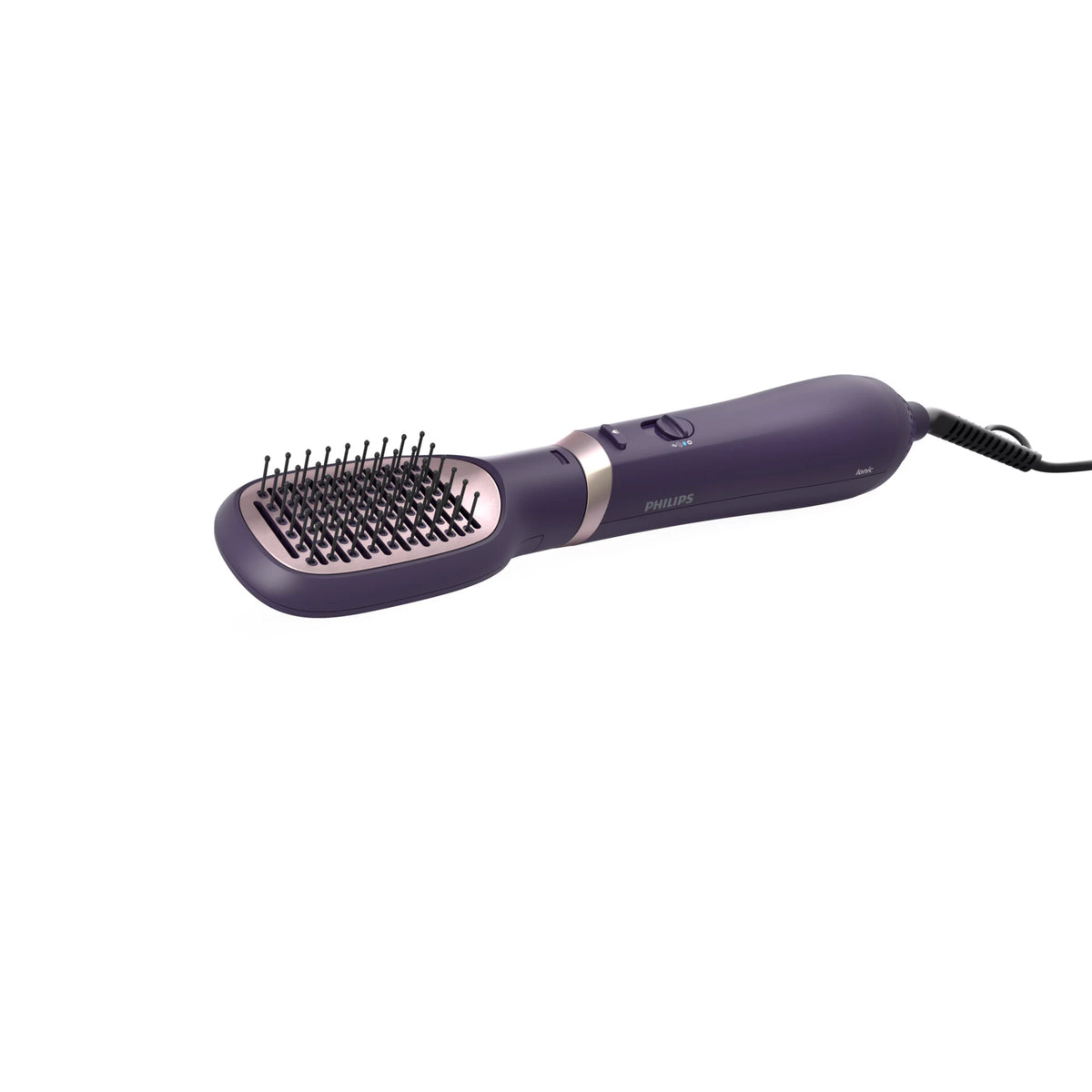 Philips 3000 Series BHA313/00 Hot Air Brush Hair Styling Tool, Warm Black, 800 W, 1.8 m Cord