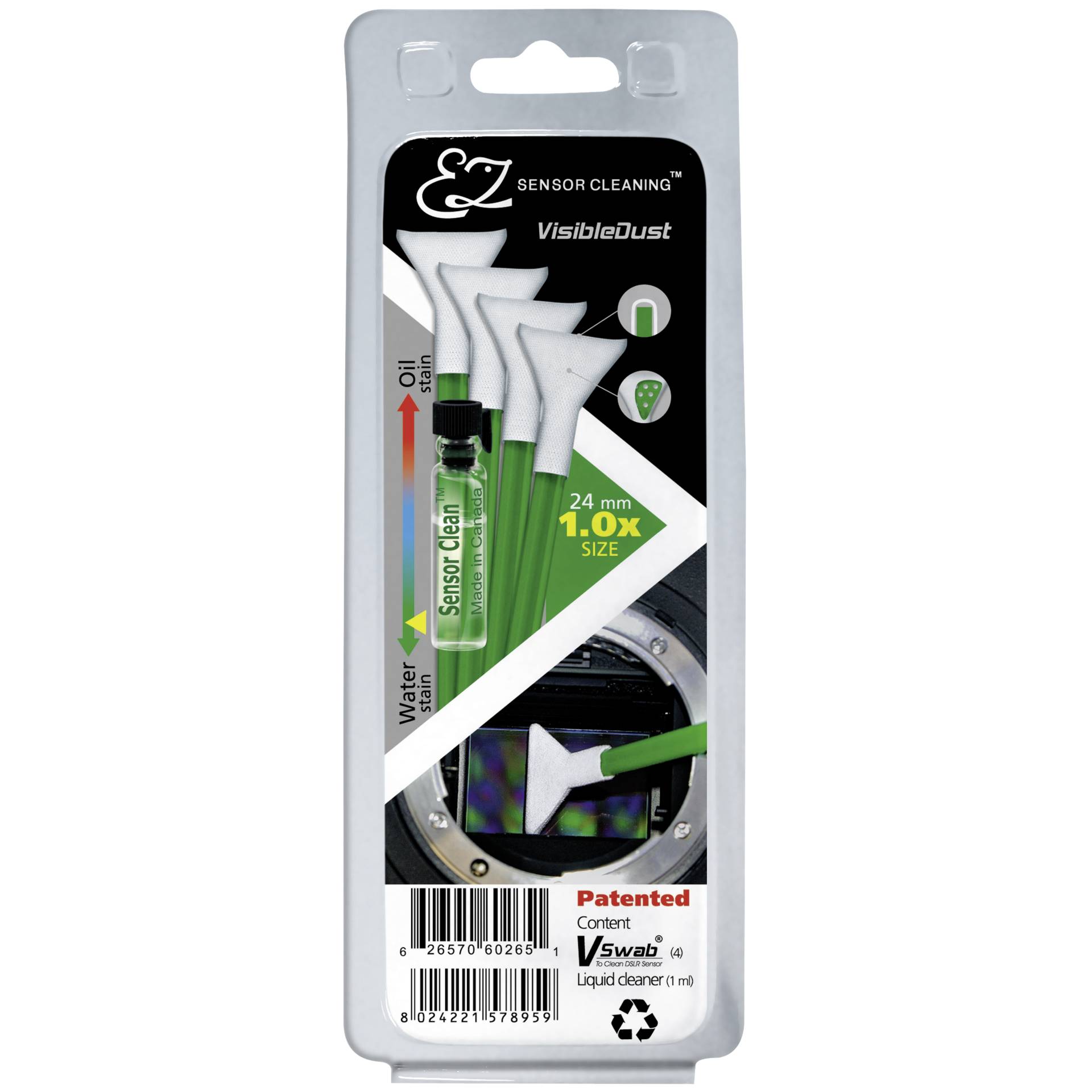 Εργαλείο Καθαρισμού Αισθητήρα Visible Dust EZ Kit Sensor Clean 1.0 Green