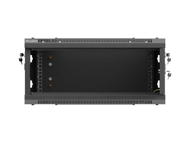 Lanberg WF01-6404-00B rack cabinet 4U Wall mounted rack Black
