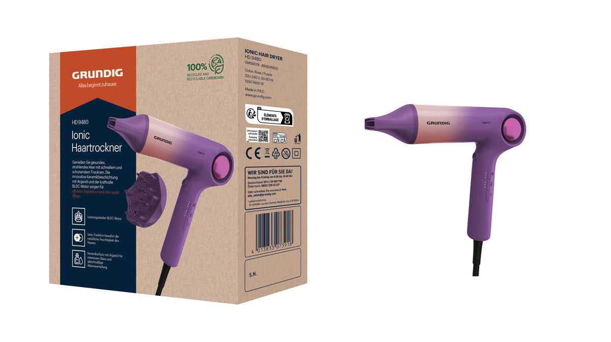 Grundig HD 9480 pink