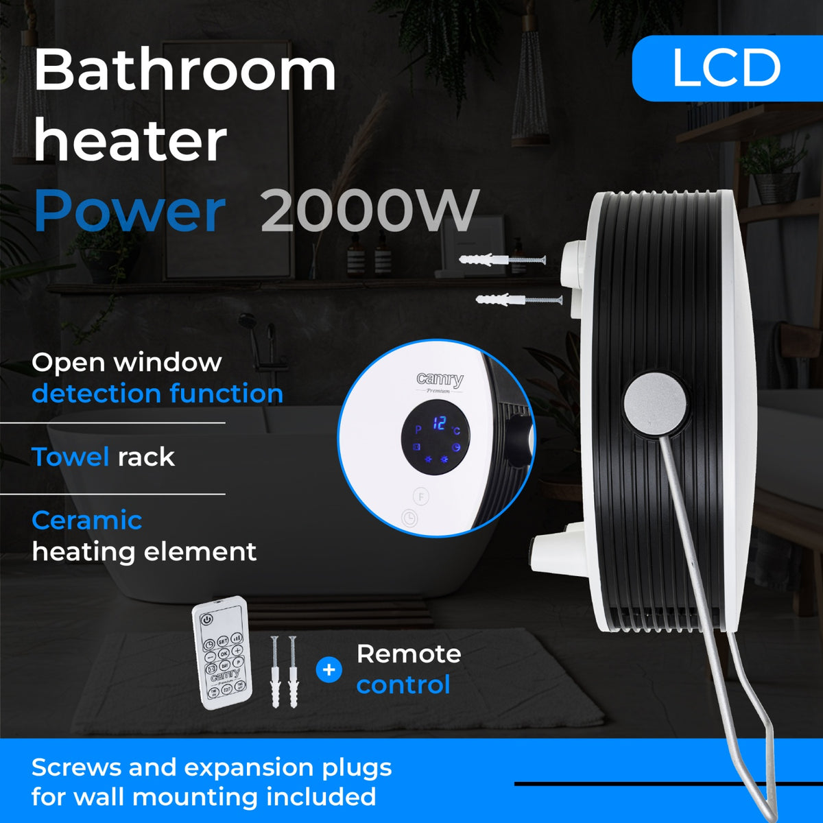 Bathroom radiator CAMRY CR 7747