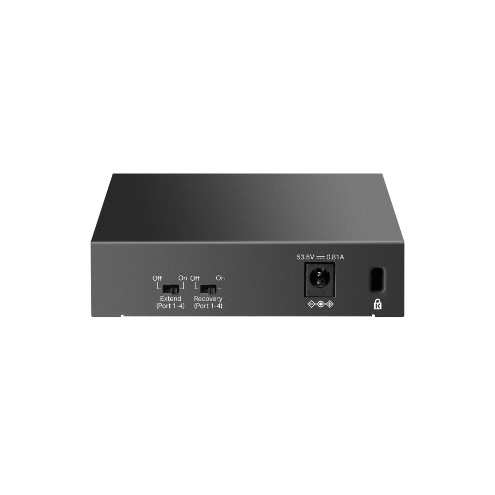 TP-Link LiteWave LS105P Ανεπιτήρητος Γρήγορος Ethernet (10/100) με Τροφοδοσία μέσω Ethernet (PoE) Μαύρο