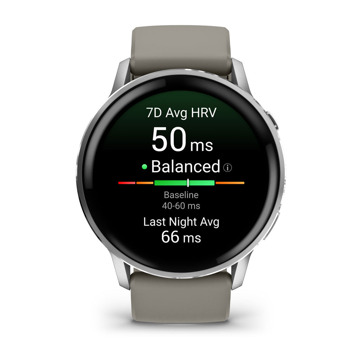 Garmin Venu 4 3.56 cm (1.4") AMOLED 45 mm Digital 454 x 454 pixels Touchscreen Silver Wi-Fi GPS (satellite)
