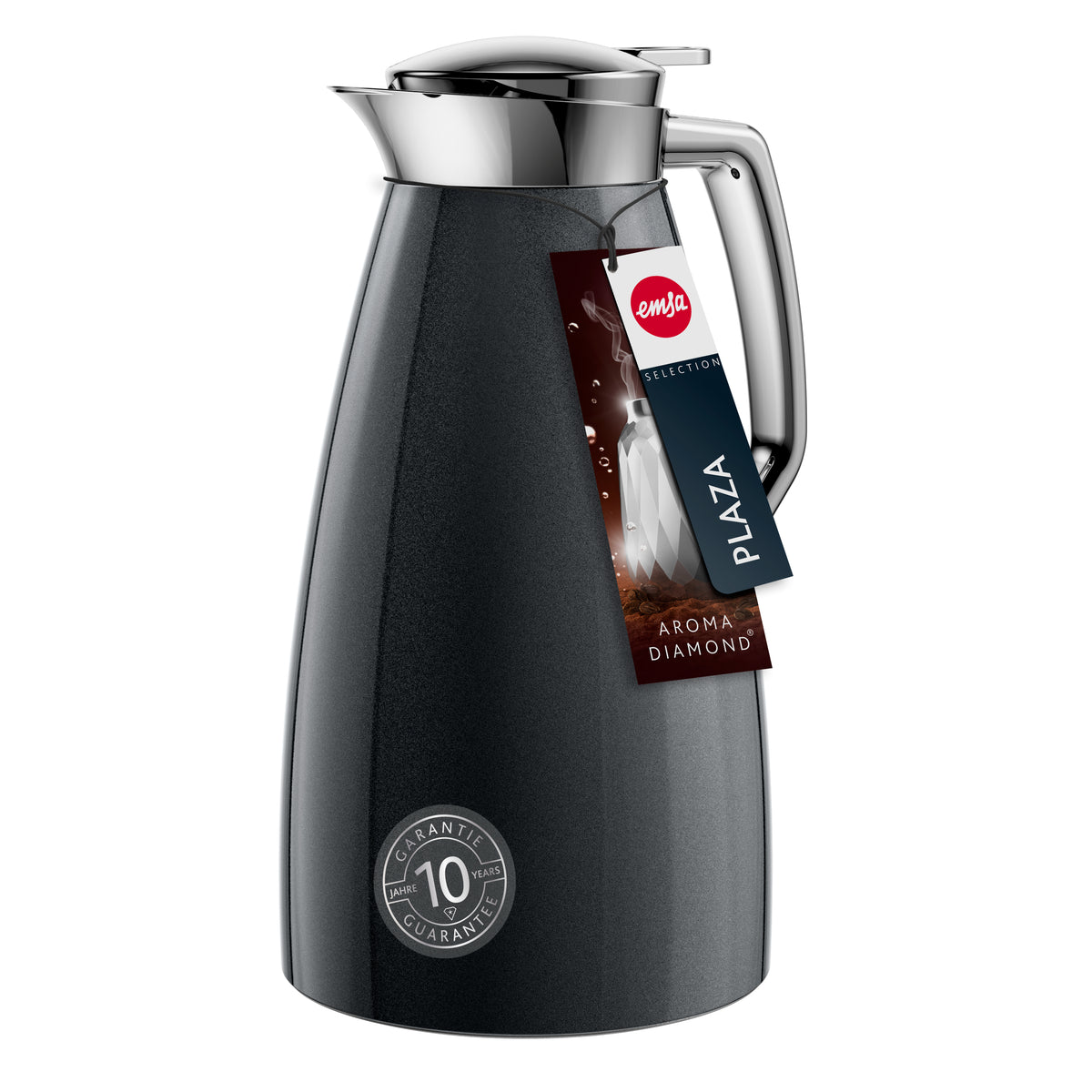 Emsa Isolierkanne Plaza 1 L carbon