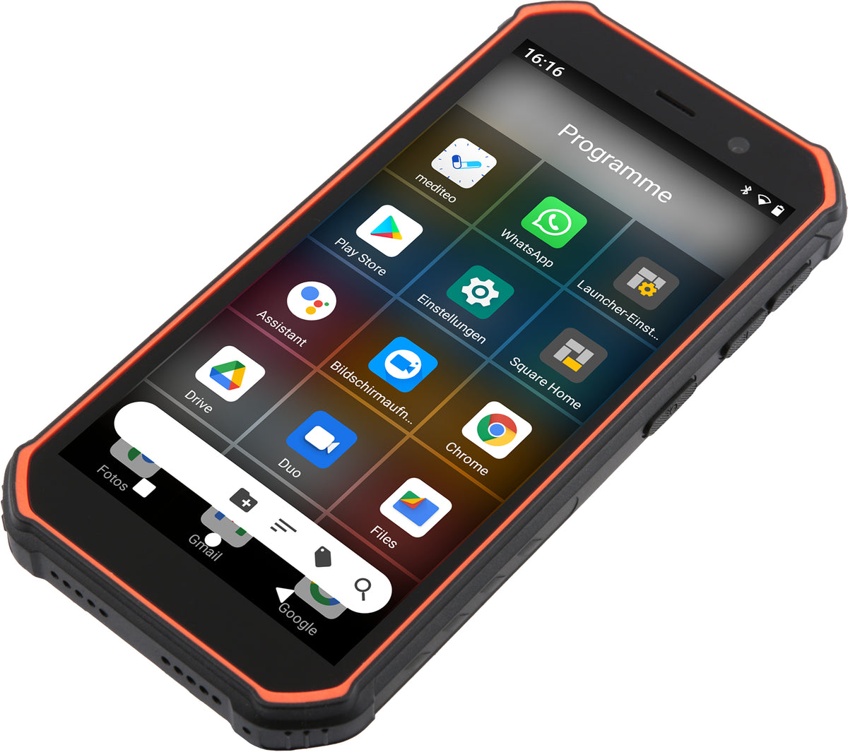 Olympia Smartphone TREK Outdoor IP68 (sw/or)