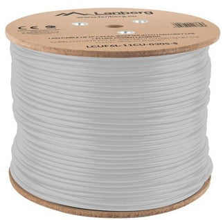 LANBERG CABLE UFTP CAT. 6A 305M WIRE CU LSZH GRAY