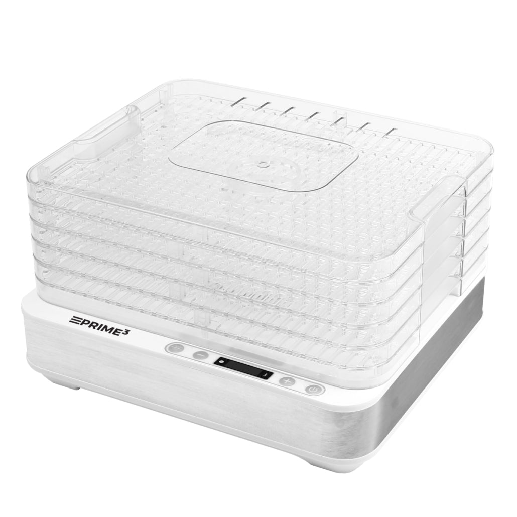PRIME3 SFD51 Food Dehydrator Transparent, White 420 W