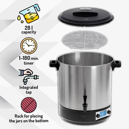 Electric pasteurizer ADLER AD 4496