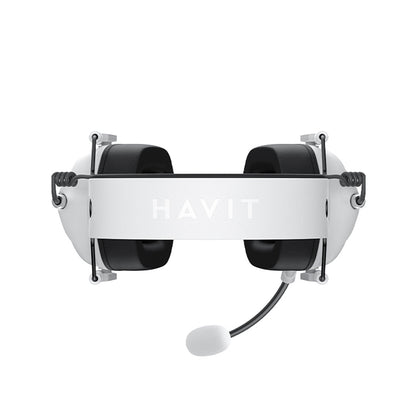 Ακουστικά gaming Havit H2033D, Λευκά/Μαύρα