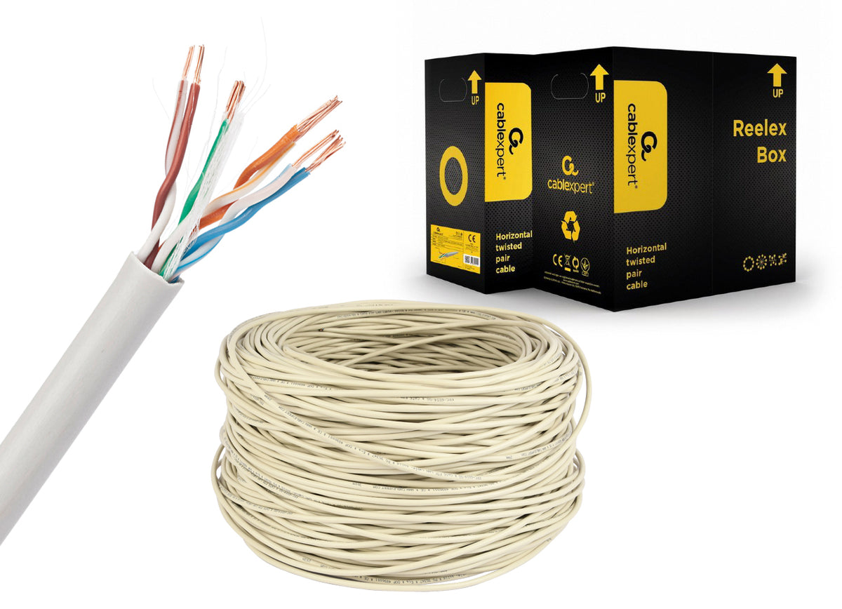 Gembird UPC-5004E-L networking cable Grey 304.8 m Cat5e