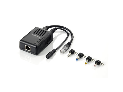 LevelOne PoE Fast-Ether.Splitter RJ45   100Mbps  <3W schwarz